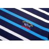 Футболки хлопок модные (Темно синий/Красный) Paul Shark Акула