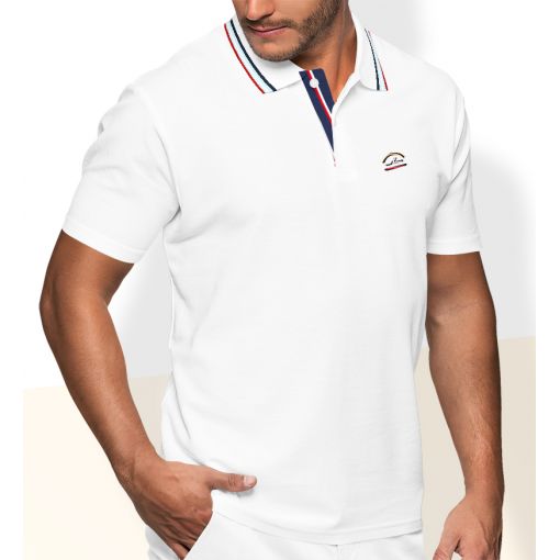 Рубашка поло (Белый) Поул Шарк Плавник 86525