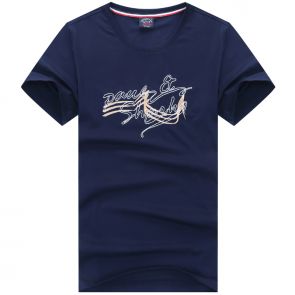 футболка (Темно синий/Белый) тайгер шарк 2020